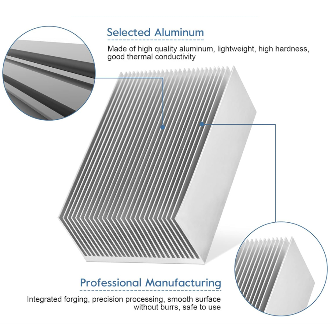 50x60x26mm-300x60x26mm Geëxtru - Heatsink recensie en prijs