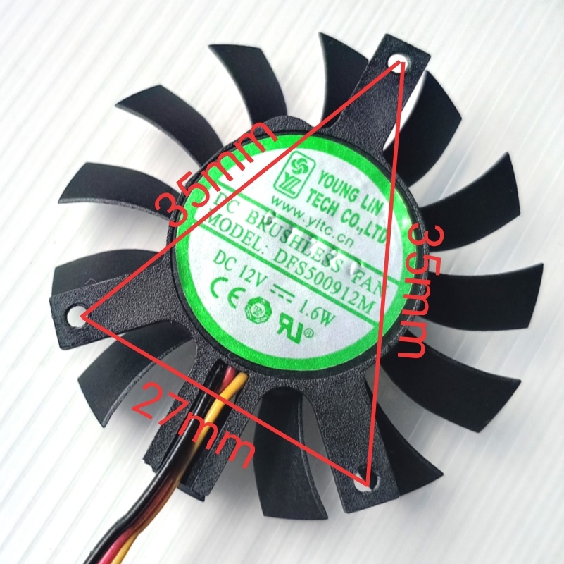 1PC Nieuw voor DFS500912L DFS5 - Cpu Cooler recensie en prijs