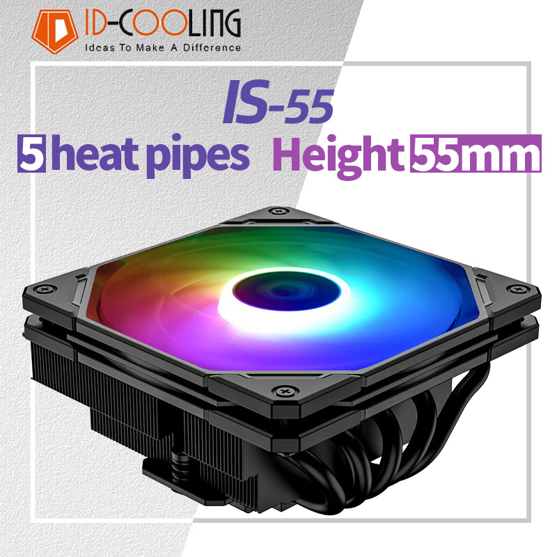 ID-COOLING IS-55 5Heatpipe CPU - Cpu Cooler recensie en prijs